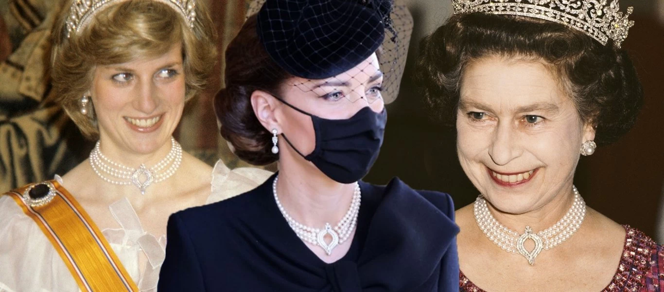 Η ιστορία πίσω από το μαργαριταρένιο κολιέ της Κ.Μίντλετον (φωτο)